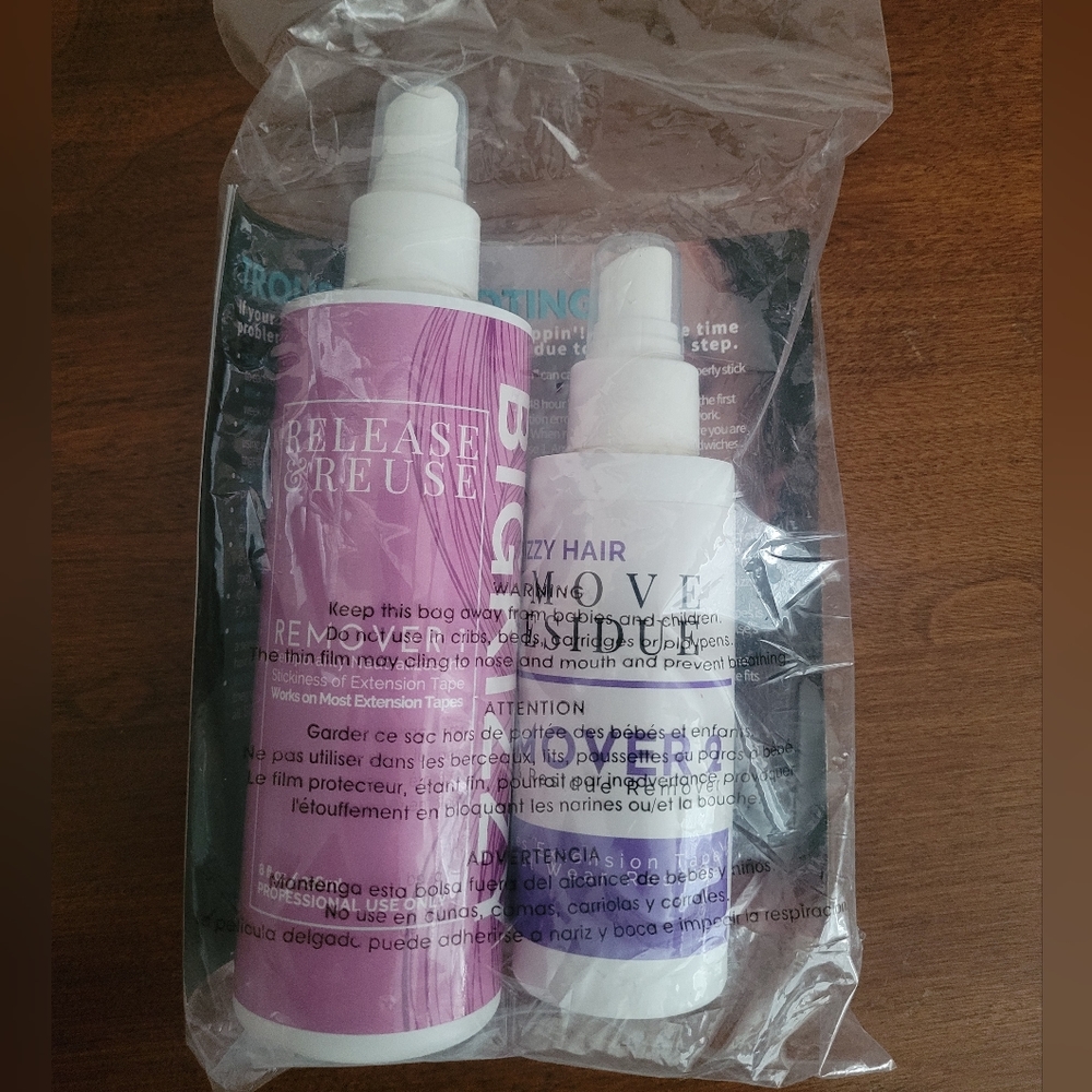 NWT. Hair Extension Tape-In and Residue Remover